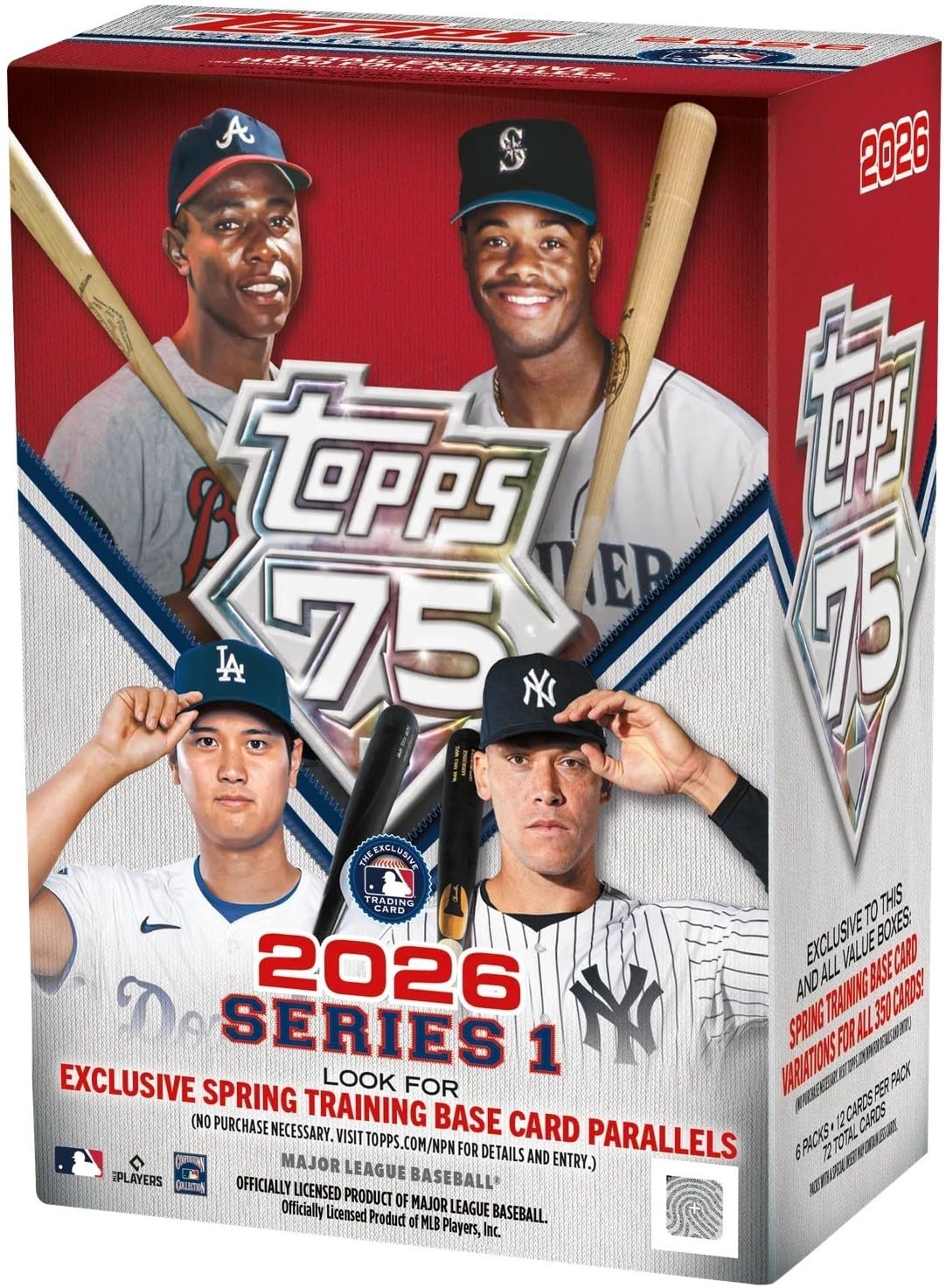 Amazon.co.jp: MLB 2026 TOPPS SERIES 1 BASEBALL VALUE BOX